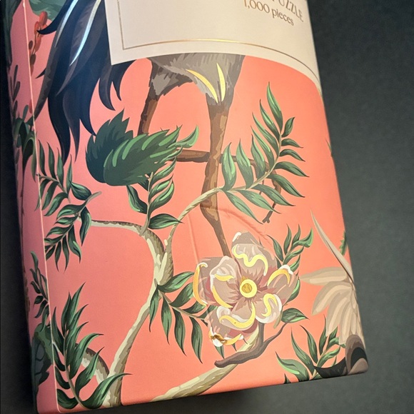 Professor Puzzle Feathered Friends Jigsaw; 1000 pc; Gold Foil Accents; 19" x 29" - Picture 6 of 6